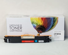 Load image into Gallery viewer, CTCF351A COMPATIBLE HP #130A CYAN TONER